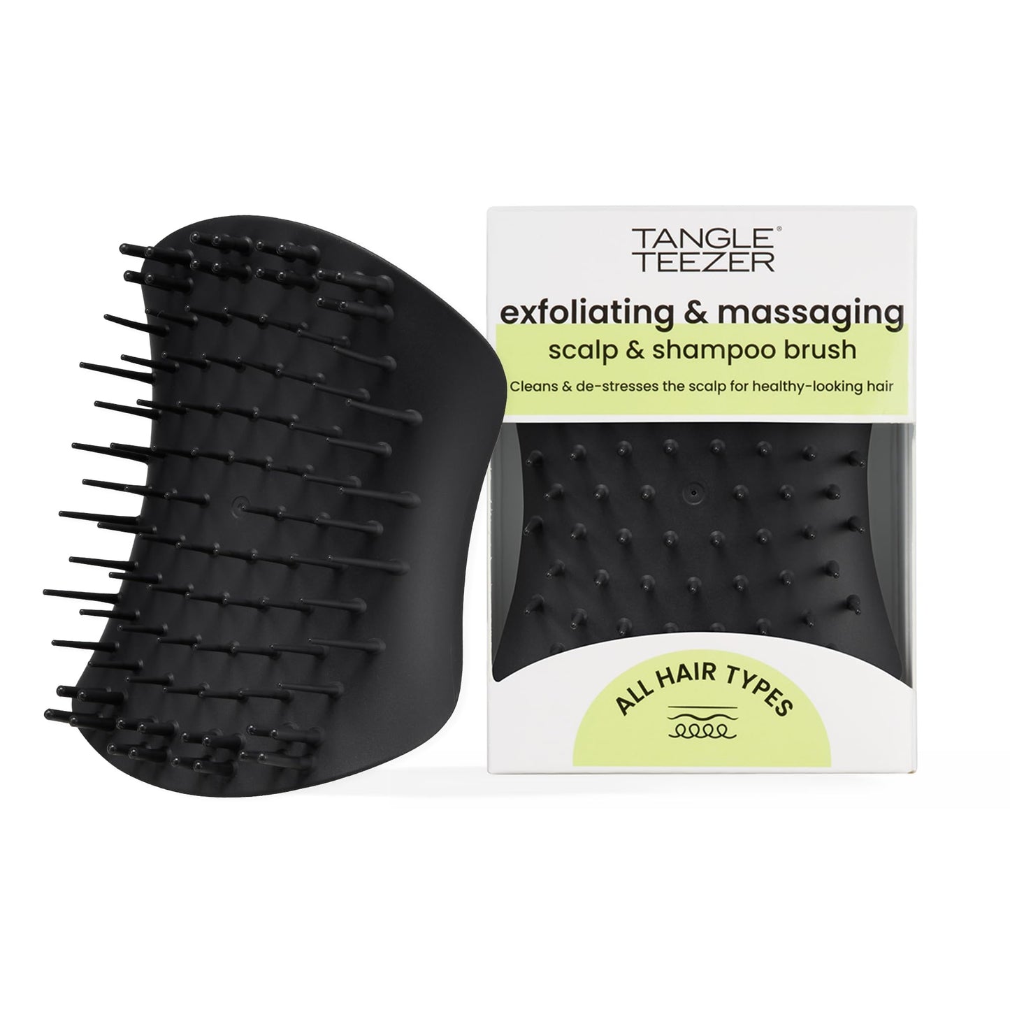 Exfoliating & Massaging Scalp & Shampoo Brush