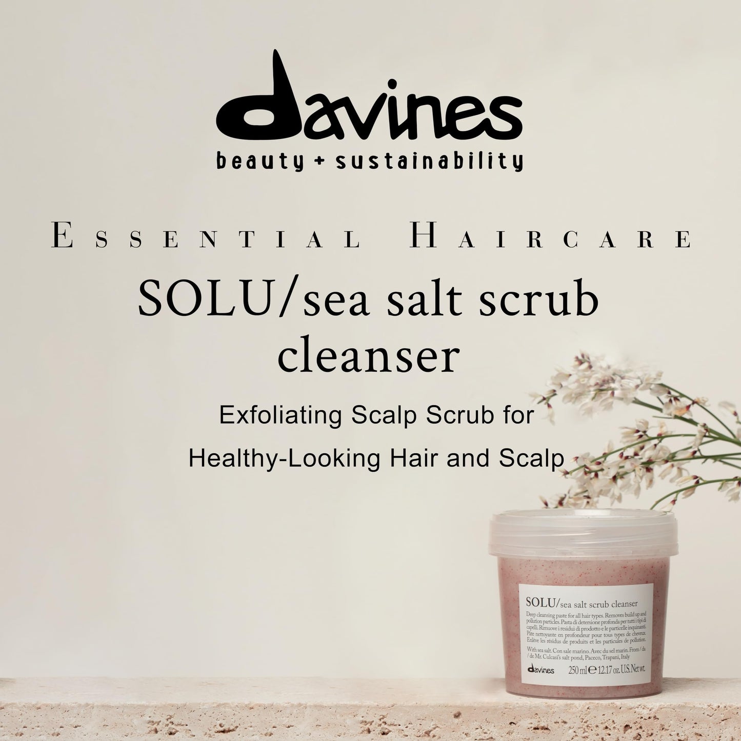 SOLU Sea Salt Scrub Cleanser