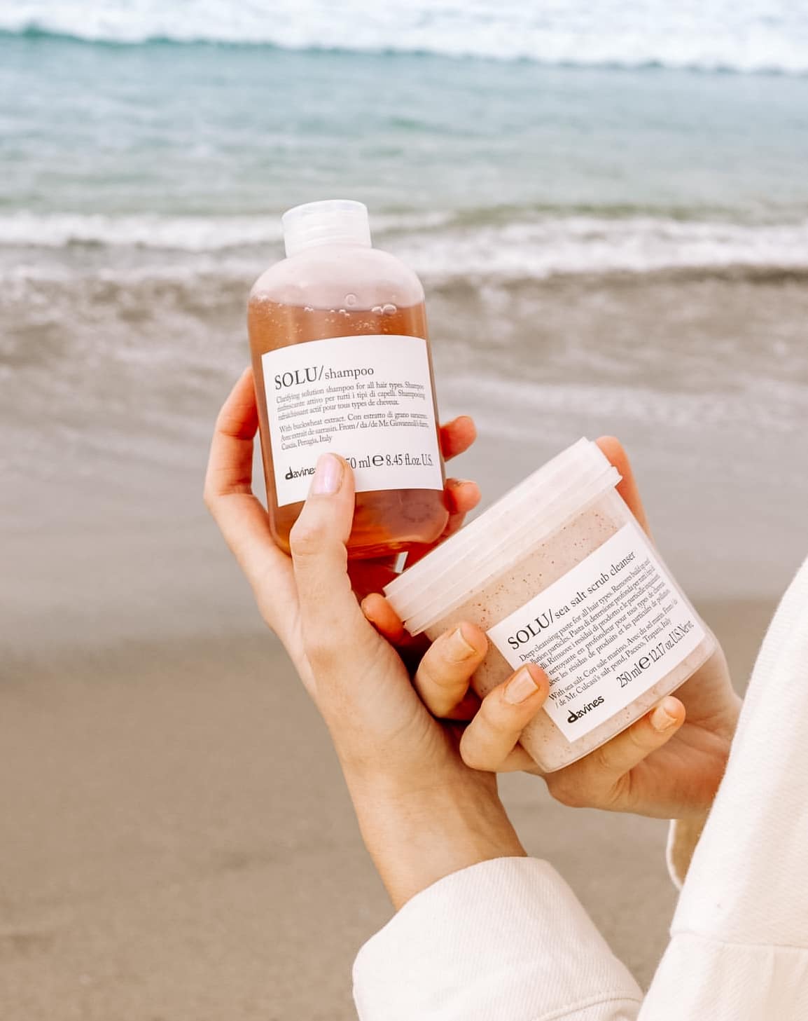 SOLU Sea Salt Scrub Cleanser